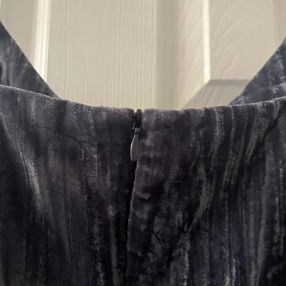 Elodie Women's Mini Crushed Velvet Dress (NWT) - Picture 4 of 4